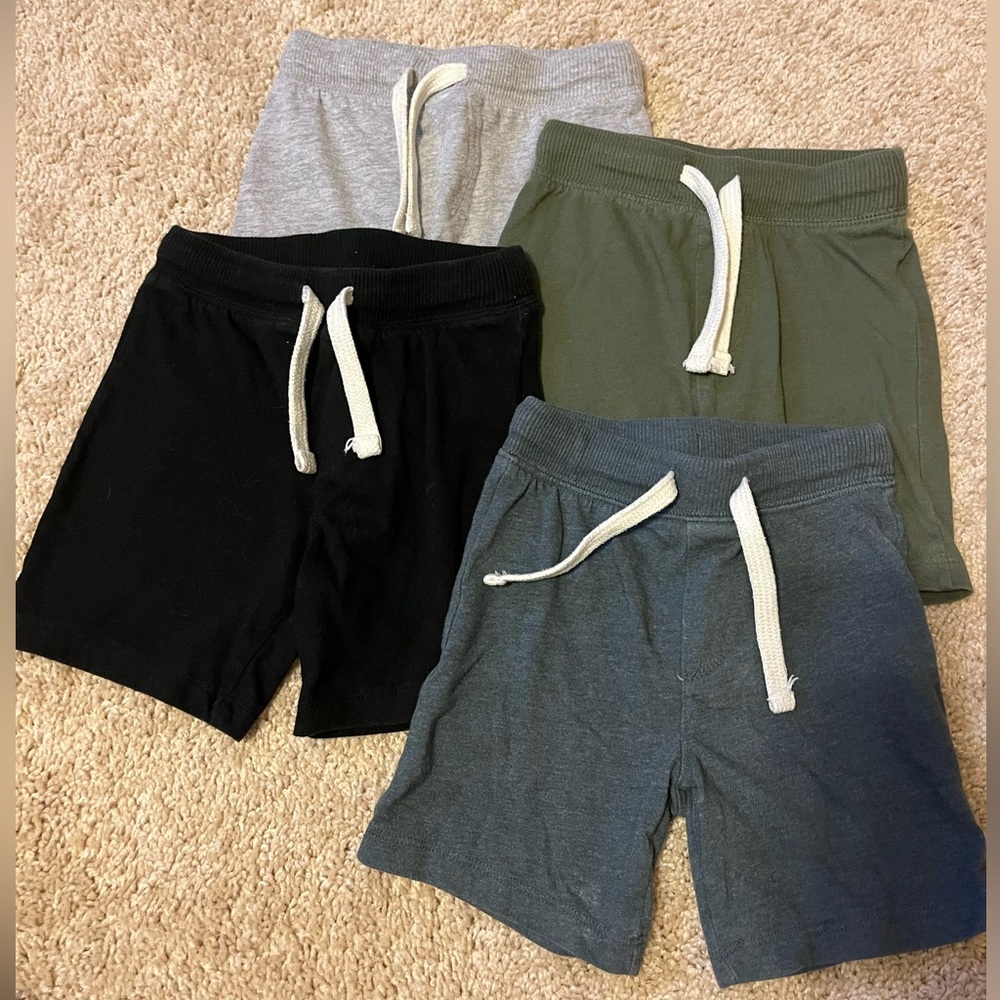 Toddler (2T) drawstring shorts pack